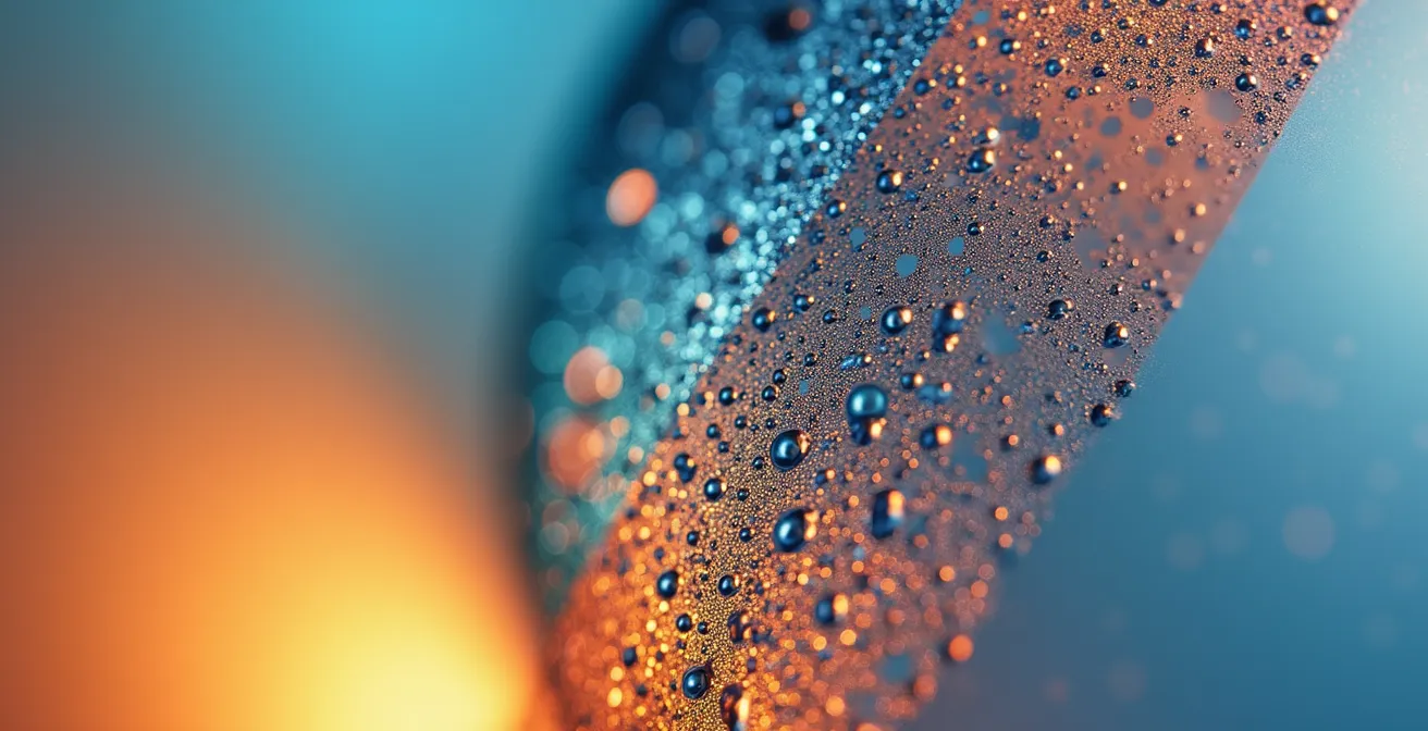 Gafas fotocromáticas adaptándose a cambios de luz en carretera de montaña